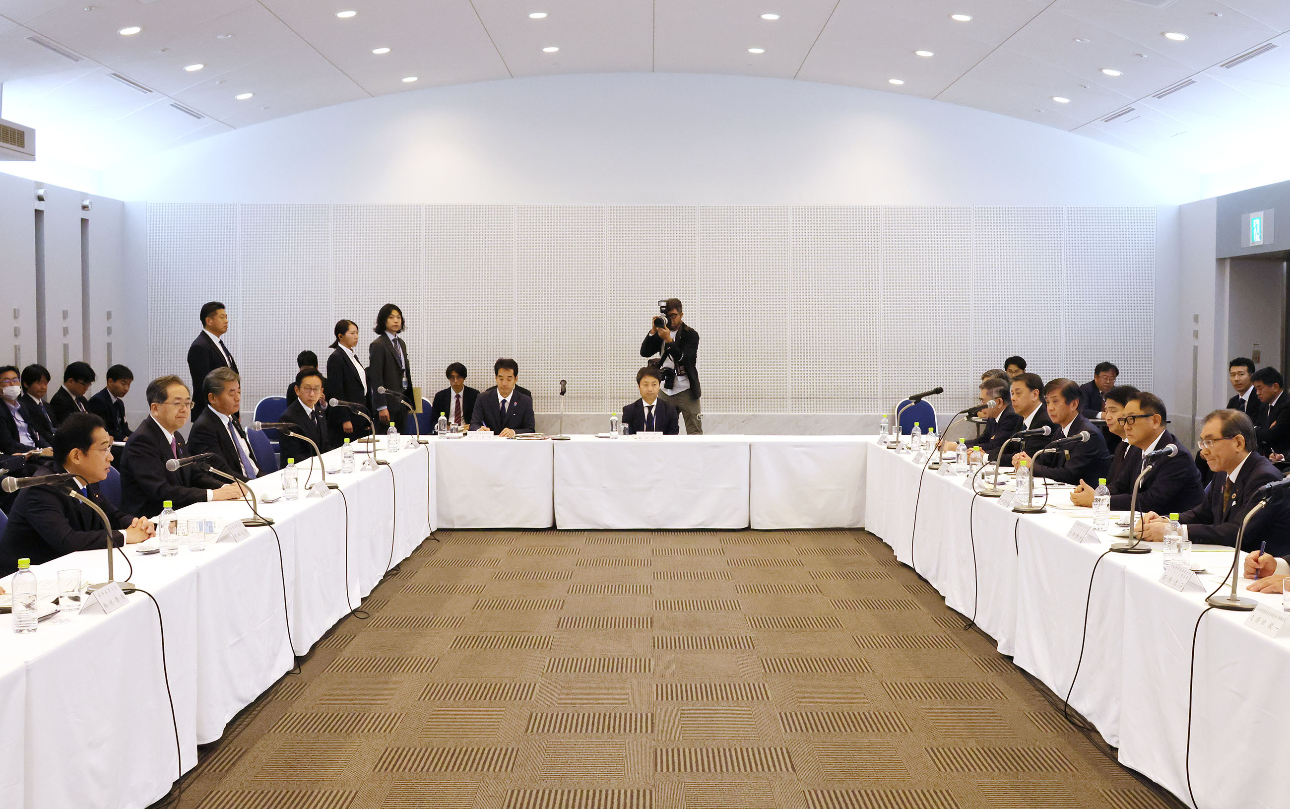 Prime Minister Kishida giving remarks (3)
