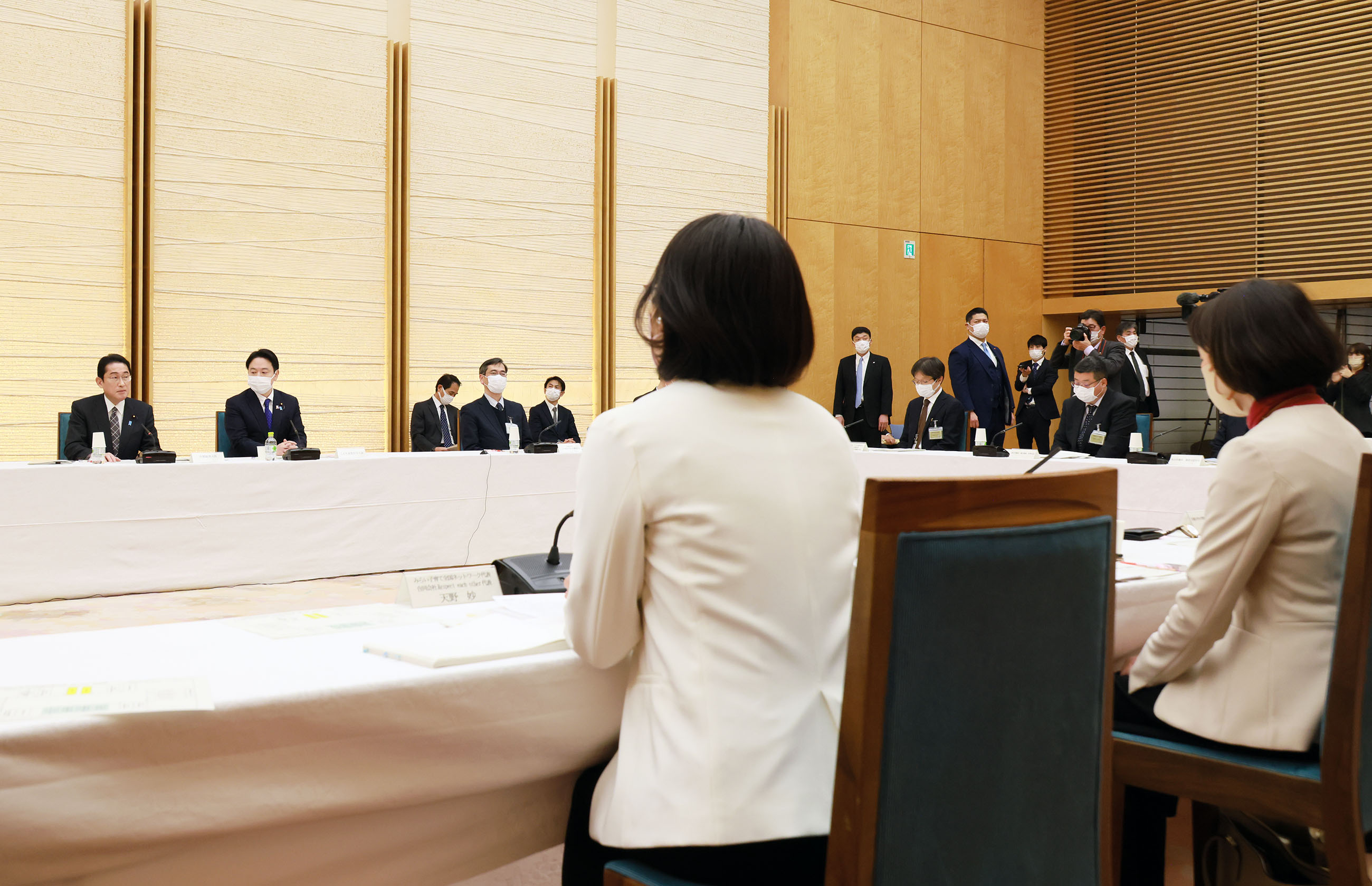 Prime Minister Kishida making remarks (4)