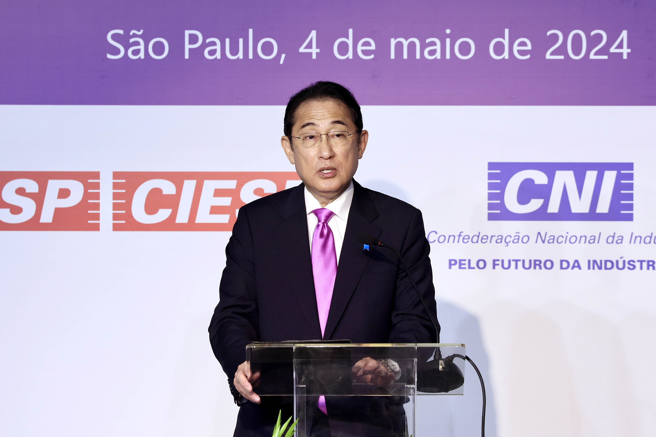 Prime Minister Kishida attending Japan-Brazil Business Forum (5)