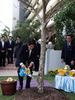 Photograph of the Prime Minister observing the Thai-Nichi Institute of Technology and attending the tree-planting ceremony