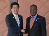 Photograph of Prime Minister Abe shaking hands with President of the Republic of Zambia Michael Chilufya Sata