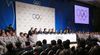 Photograph of the joint press conference with the IOC (1)