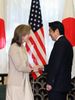 Photograph of Prime Minister Abe shaking hands with H.E. Ms. Caroline Kennedy, Ambassador of the United States of America to Japan (2)