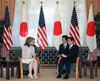 Photograph of Prime Minister Abe receiving a courtesy call from H.E. Ms. Caroline Kennedy, Ambassador of the United States of America to Japan (2)