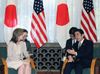 Photograph of Prime Minister Abe receiving a courtesy call from H.E. Ms. Caroline Kennedy, Ambassador of the United States of America to Japan (3)