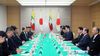 Photograph of the Japan-Myanmar Summit Meeting