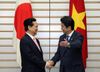 Photograph of Prime Minister Abe shaking hands with H.E. Mr. Nguyen Tan Dung, Prime Minister of the Socialist Republic of Viet Nam