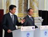 Photograph of the Japan-France joint press conference