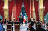 Photograph of the banquet hosted by H.E. Mr. François Hollande, President of the French Republic