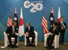 Photograph of the Australia-Japan-United States Trilateral Leaders Meeting