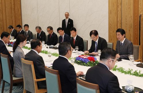 Photograph of the Japan-Cambodia Summit Meeting (2)