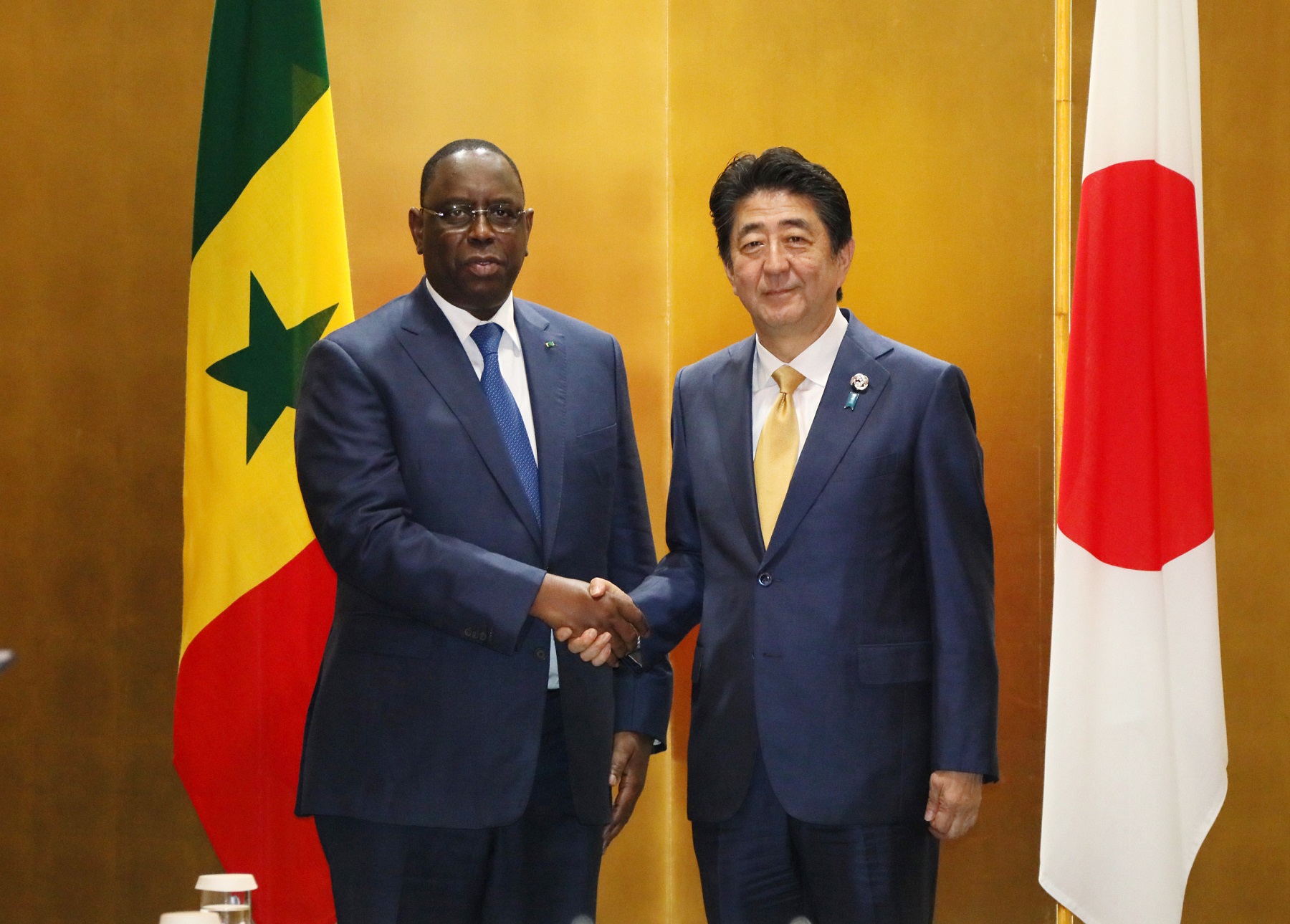 Photograph of the Japan-Senegal Summit Talks (1)