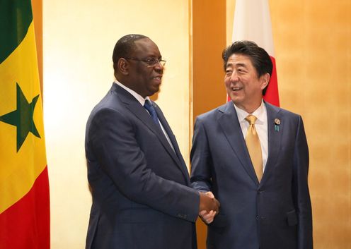 Photograph of the Japan-Senegal Summit Talks (2)