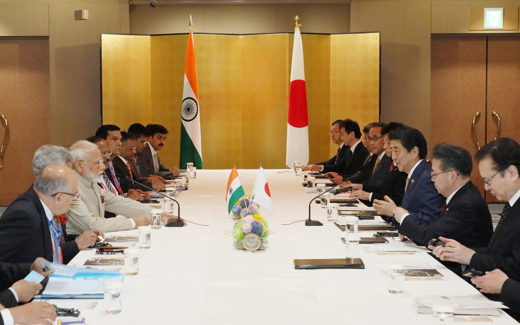 Photograph of the Japan-India Summit Meeting (3)