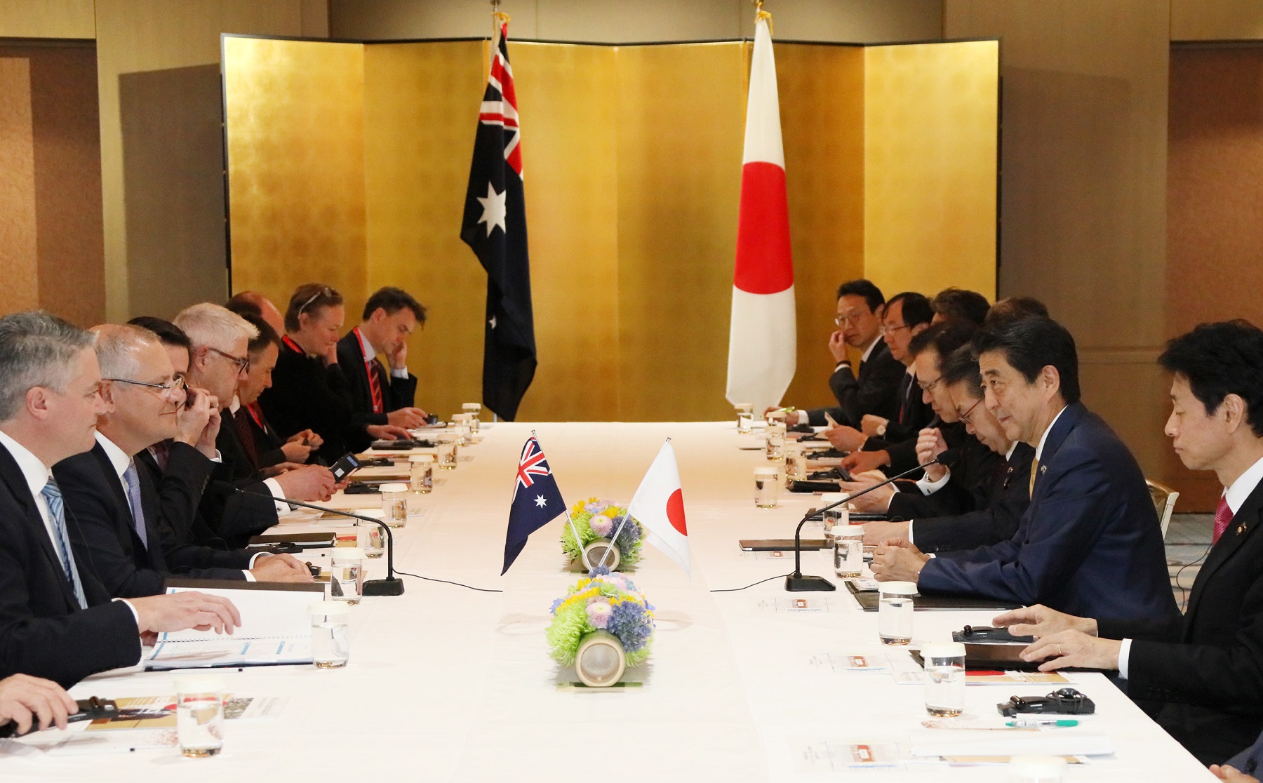 Photograph of the Japan-Australia Summit Meeting (3)