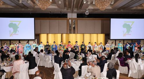 Photograph of the banquet hosted by Prime Minister Abe (5)