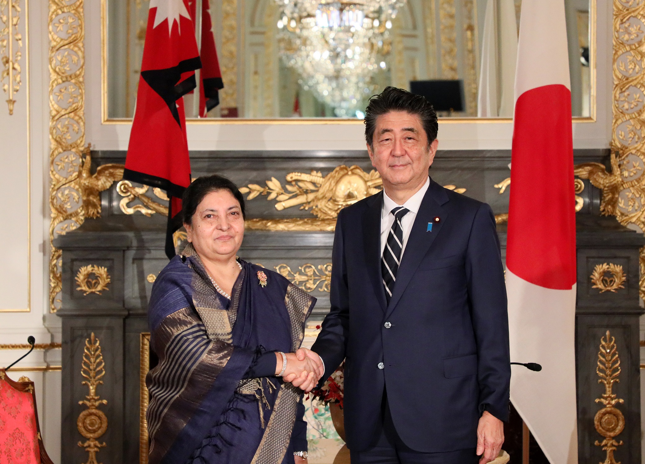 Photograph of the Japan-Nepal Summit Meeting (1)
