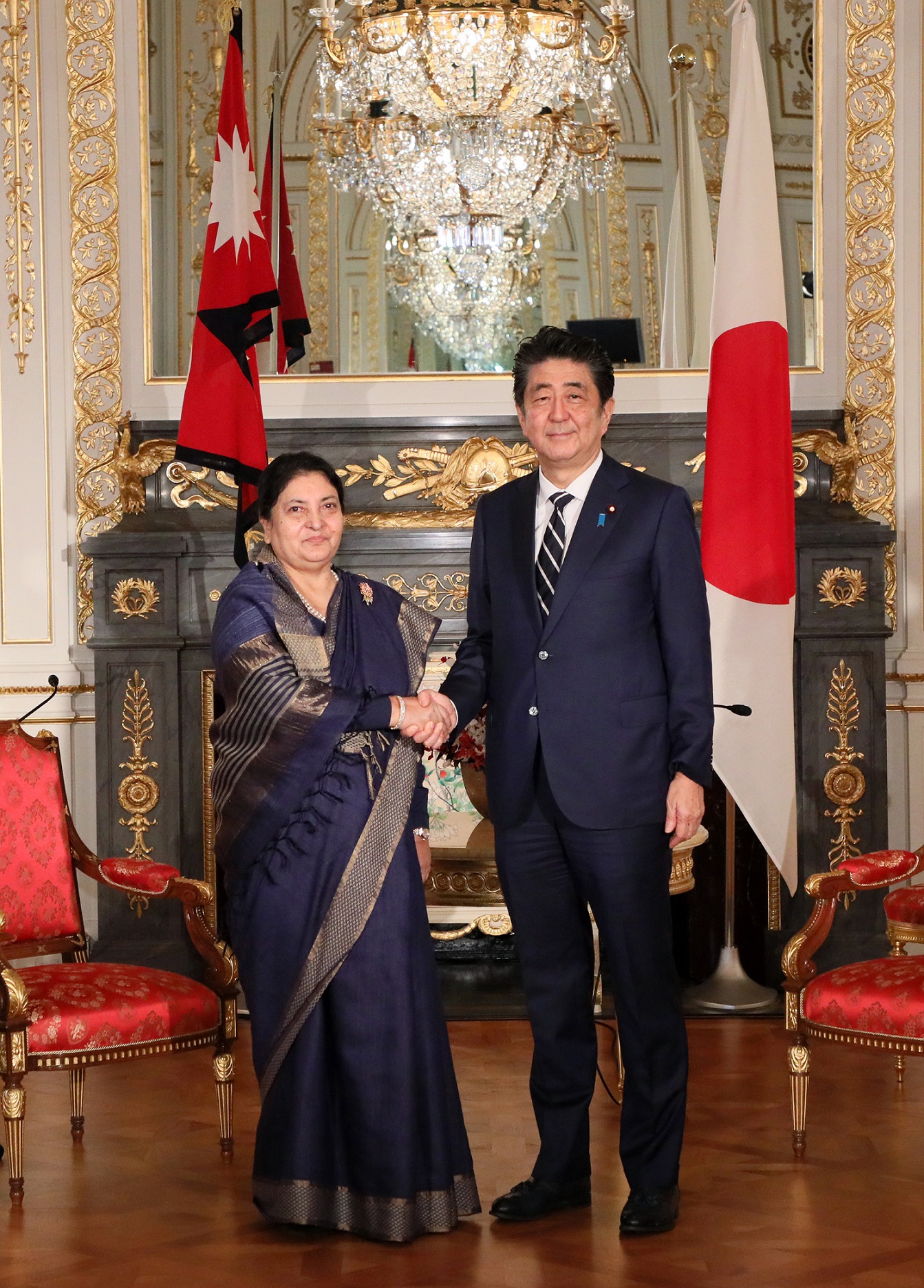 Photograph of the Japan-Nepal Summit Meeting (2)