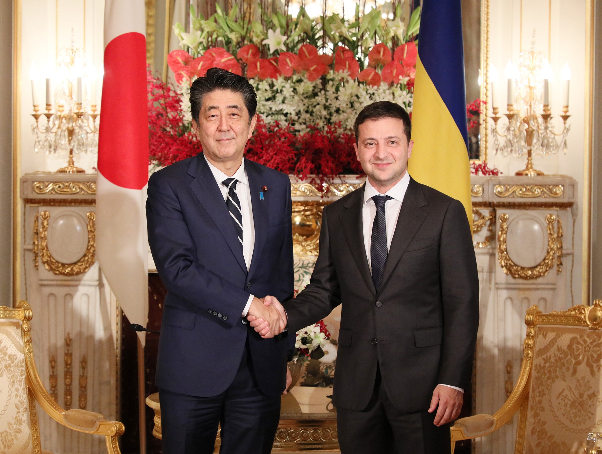 Photograph of the Japan-Ukraine Summit Meeting (1)