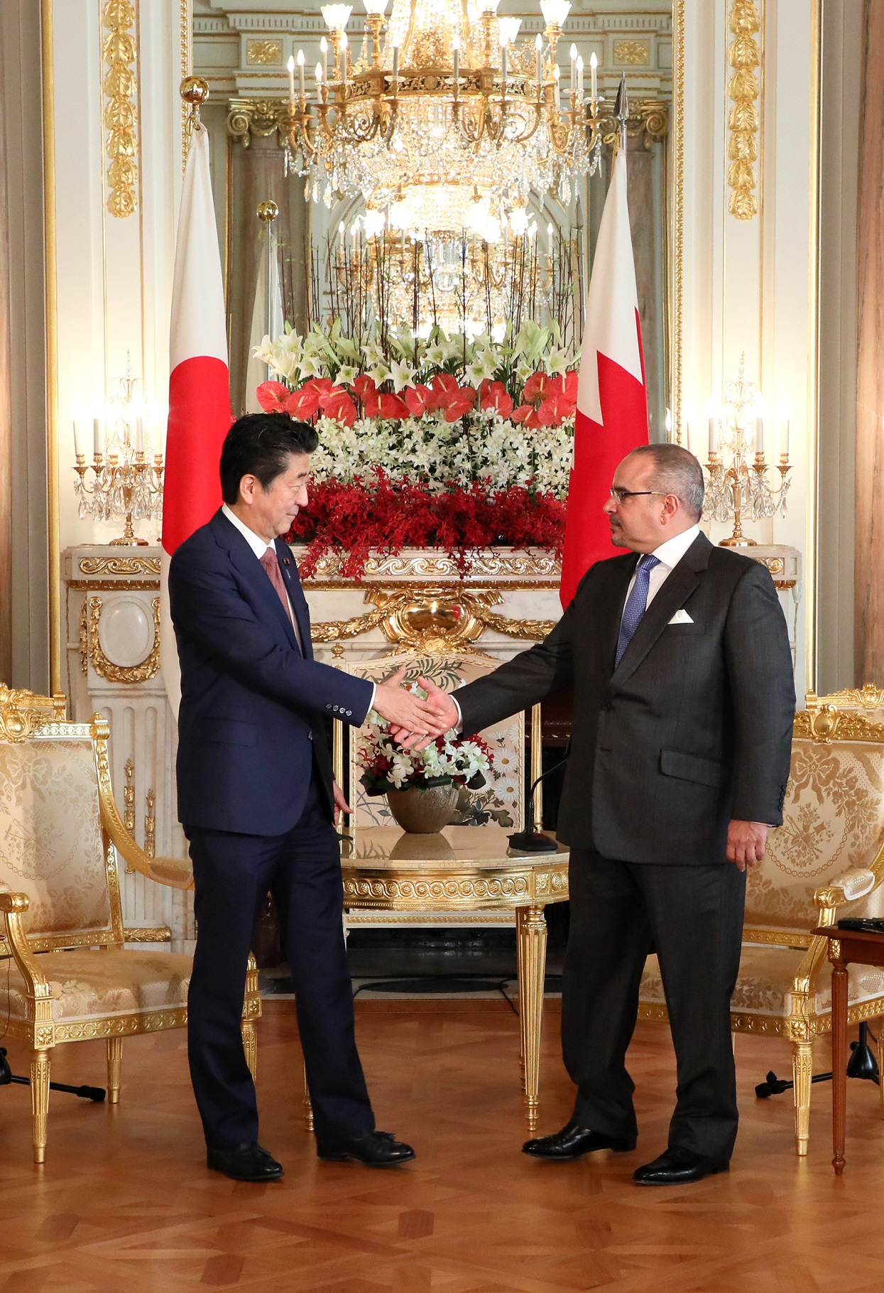 Photograph of the meeting with the Crown Prince of the Kingdom of Bahrain (2)