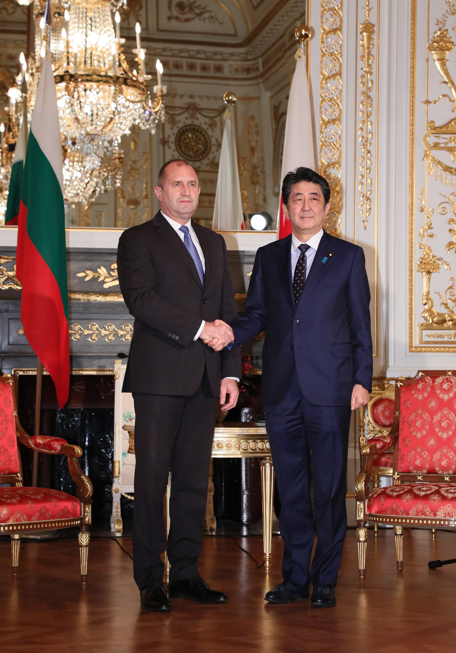 Photograph of the meeting with the President of the Republic of Bulgaria (2)