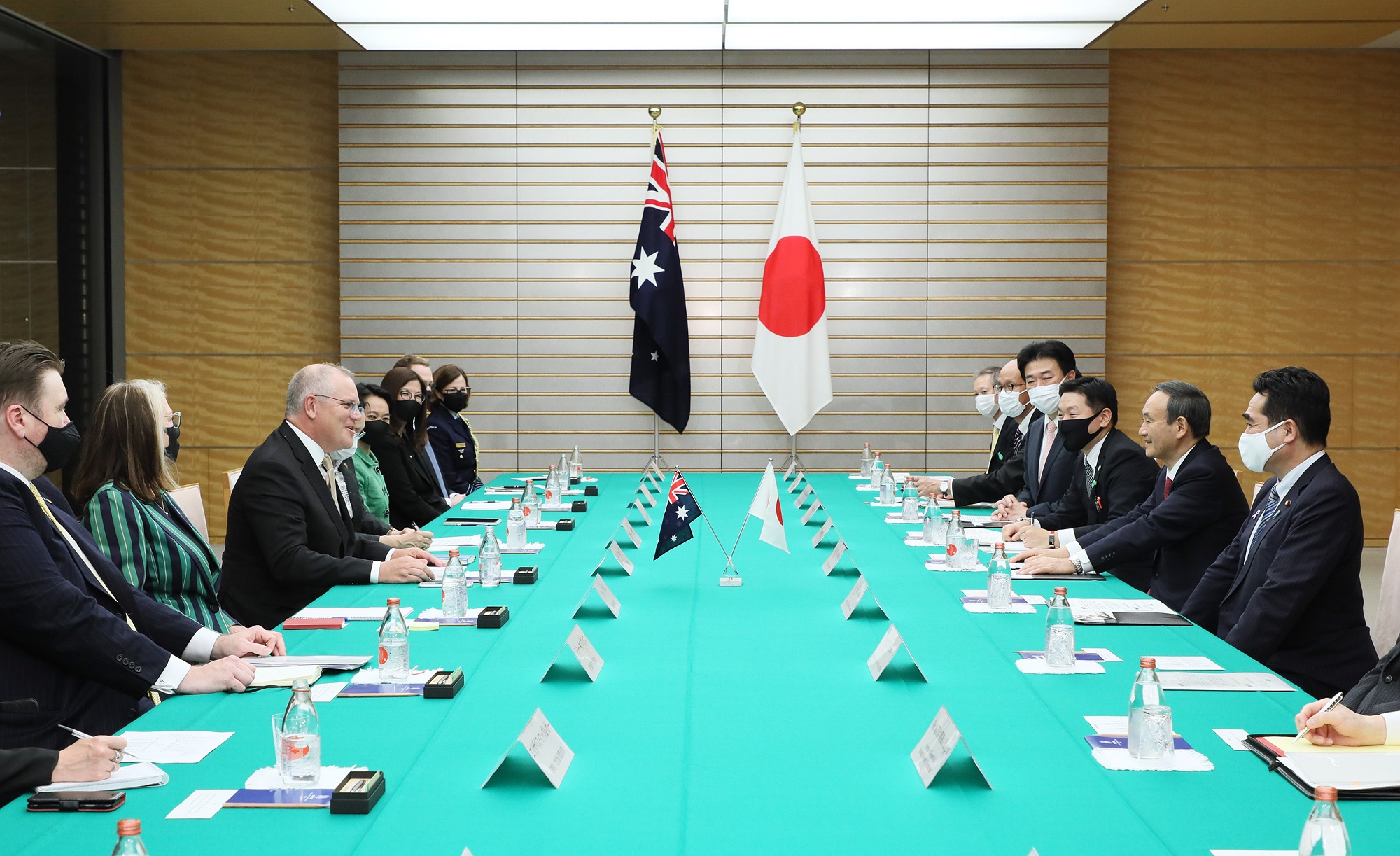 Photograph of the Japan-Australia Summit Meeting (2)