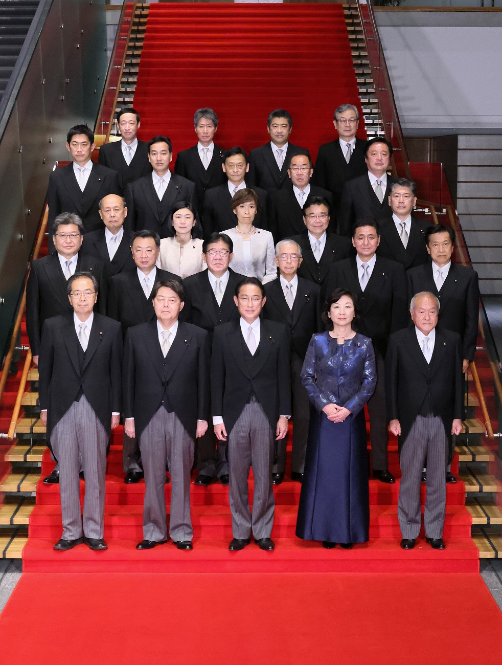 Inauguration of the Second Kishida Cabinet