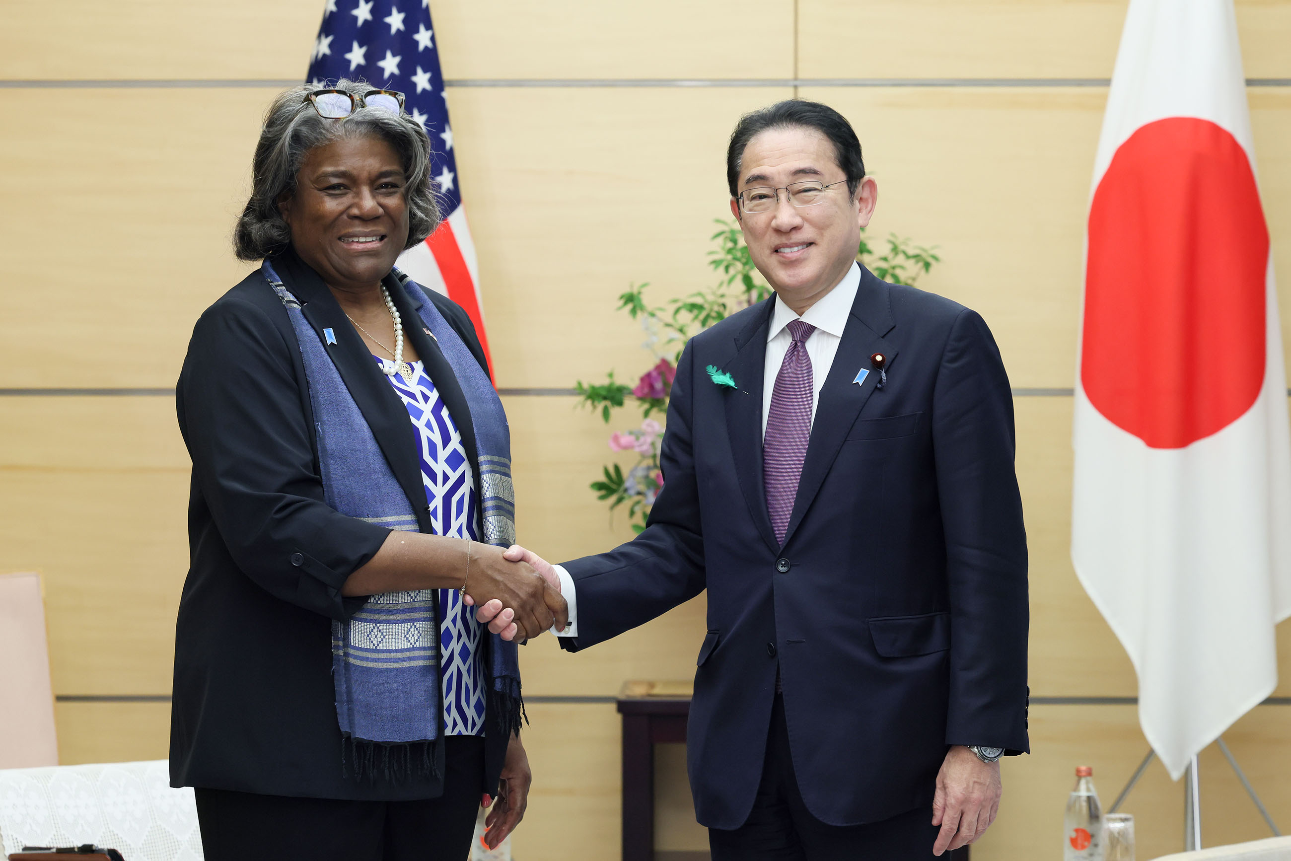 Courtesy Call from Ambassador Thomas-Greenfield, Representative of the United States of America to the United Nations (UN)