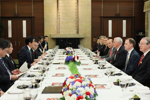 Photograph of the luncheon hosted by the Prime Minister