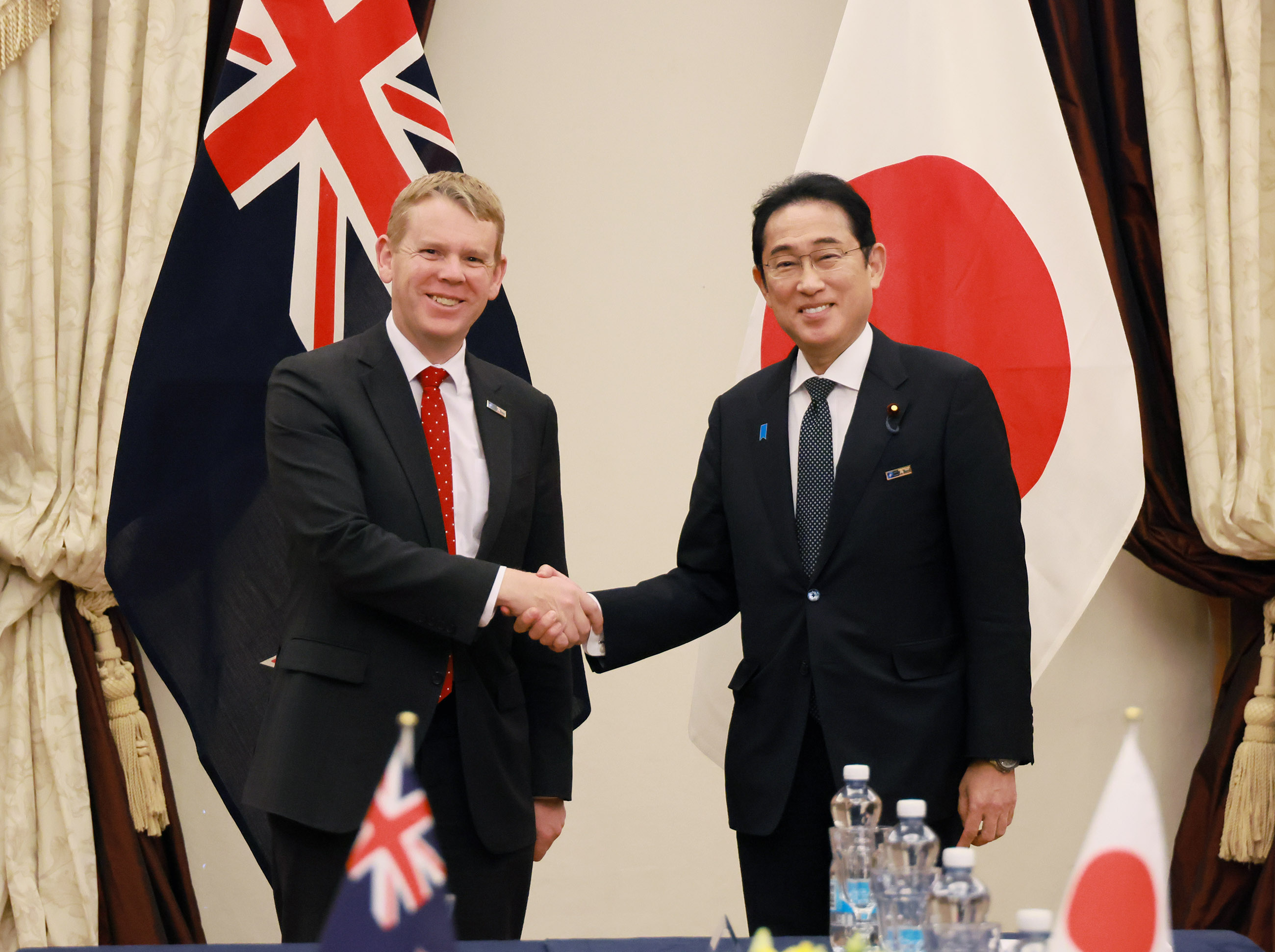 Japan-New Zealand Summit Meeting (1)