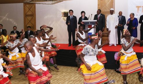 Photograph of the reception hosted by the Japanese Government (2)