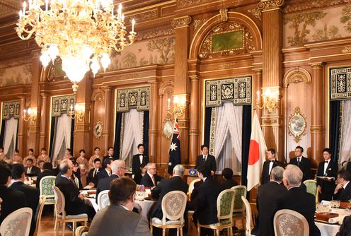 Photograph of the banquet hosted by the Prime Minister (1)