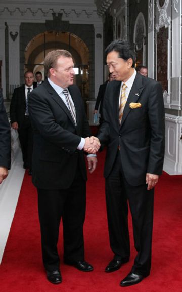 Photograph of the Japan-Denmark Summit Meeting (1)