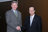 Photograph of Japan-Canada Summit Meeting