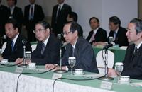 Photograph of the meeting of the Council on the Global Warming Issue