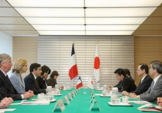 Photograph of the Japan-France Summit