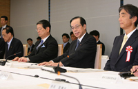Photograph of the Meeting on Education Rebuilding