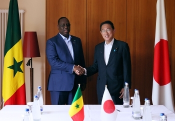Prime Minister holding a meeting with Senegalese President Macky Sall