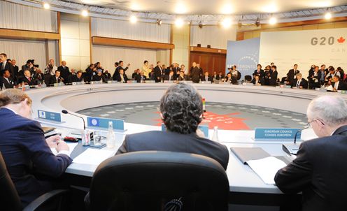 Photograph of the G20 Plenary Session