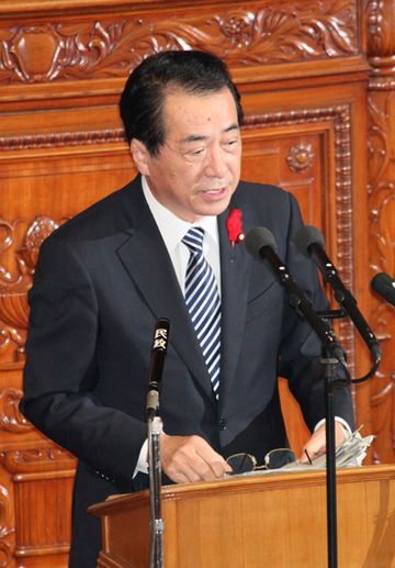 Photograph of the Prime Minister answering questions at the plenary session of the House of Representatives 3