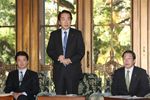 Photograph of the Prime Minister giving instructions at the meeting of the Headquarters for Countermeasures against Avian Influenza 1