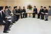 Photograph of the Prime Minister holding talks with members of the Parliamentarians' Union for NPOs 2