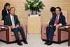 Photograph of Prime Minister Kan holding talks with Secretary-General of the United Nations Ban Ki-Moon 2