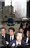 Prime Minister Koizumi visits the site of the World Trade Center 
