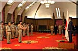 Scouts awarded the Fuji Badge Pay Courtesy Call on Prime Minister