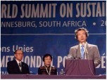 Second Day of the Johannesburg Summit 2002