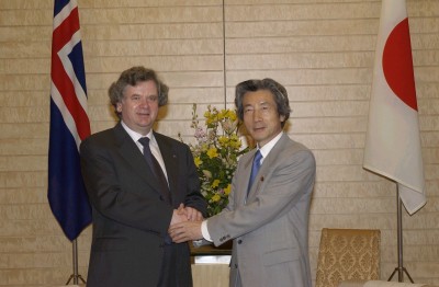 Prime Minister Meets with the Prime Minister of Iceland