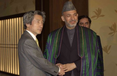 Prime Minister Meets with President of the Transitional Administration of Afghanistan