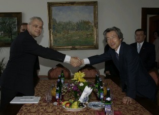 Japan-Czech Republic Summit Meeting