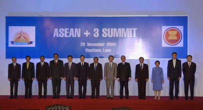 The First Day of the ASEAN+3 Summit Meeting